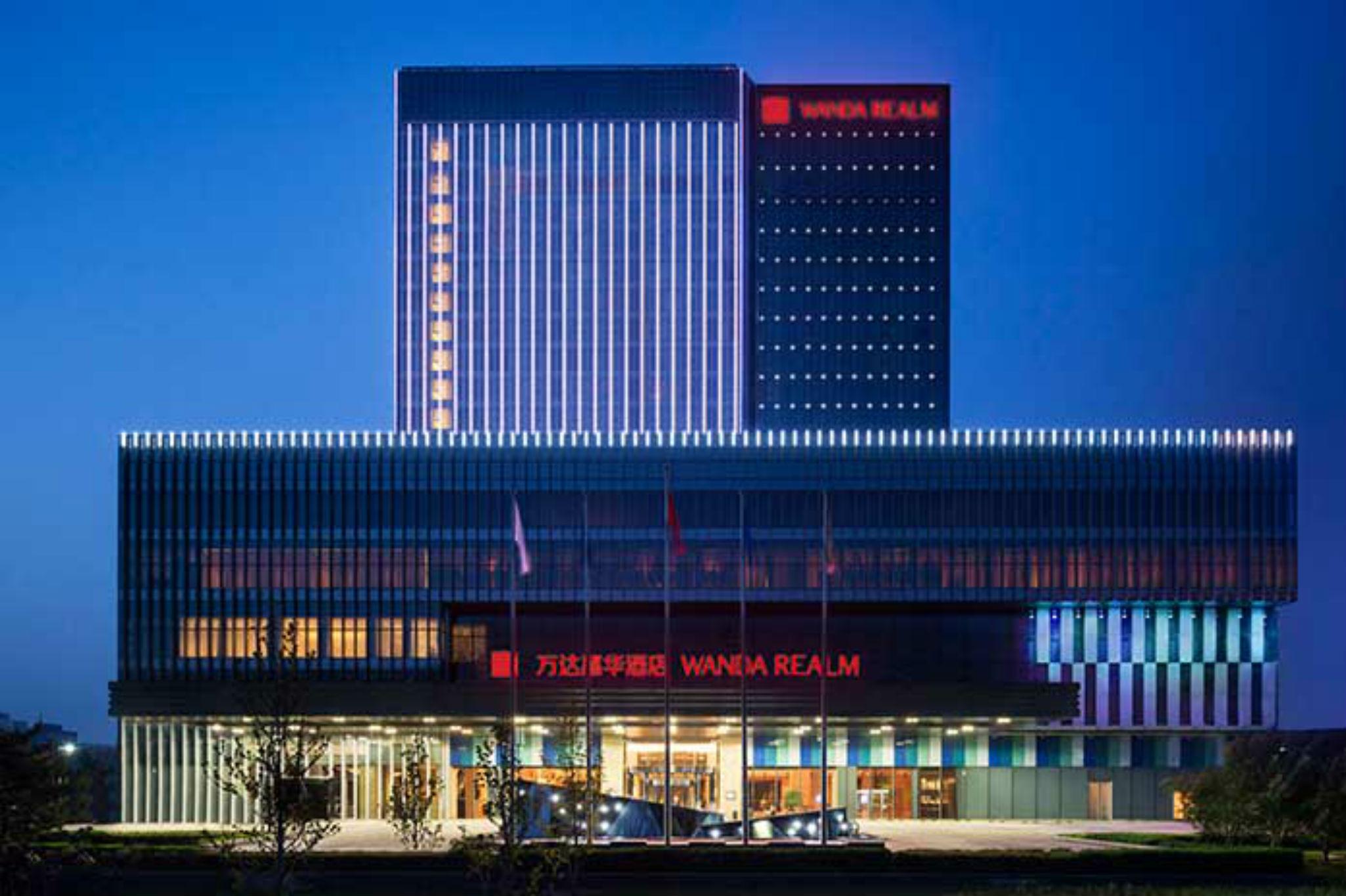 Wanda Realm Beijing Hotell Exteriör bild