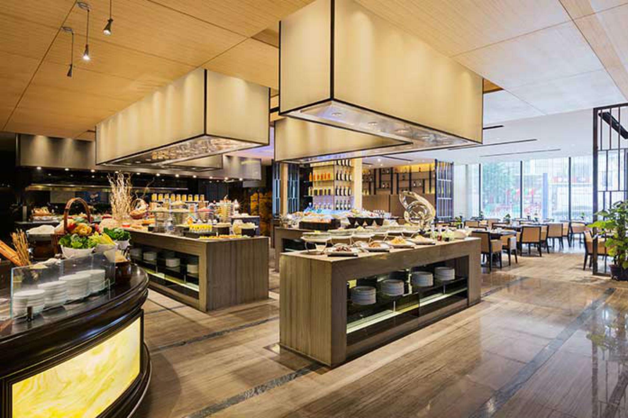 Wanda Realm Beijing Hotell Exteriör bild